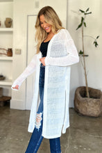 Load image into Gallery viewer, Double Take Full Size Open Front Longline Cardigan