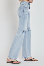 Load image into Gallery viewer, Risen Full Size High Rise Distressed Wide Leg Jeans