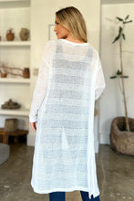 Load image into Gallery viewer, Double Take Full Size Open Front Longline Cardigan