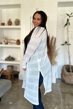 Load image into Gallery viewer, Double Take Full Size Open Front Longline Cardigan