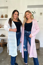 Load image into Gallery viewer, Double Take Full Size Open Front Longline Cardigan