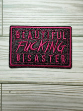 Load image into Gallery viewer, Beautiful Fucking Disaster - Iron on Patch