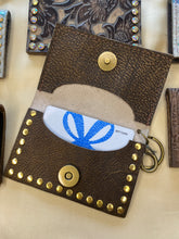 Load image into Gallery viewer, Becca Leather Credit Card Holder with Crystals by Keep It Gypsy