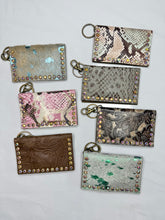 Load image into Gallery viewer, Becca Leather Credit Card Holder with Crystals by Keep It Gypsy
