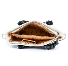 Load image into Gallery viewer, Bernice Silver and Black Bling Handbag with Rhinestone Accents