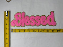 Load image into Gallery viewer, Mama, Cheer Mom, Roses, Chenille and Sequins Iron on Patches