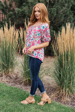 Load image into Gallery viewer, Bloom So Bright Floral Top