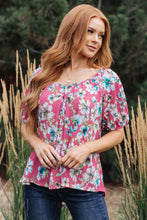 Load image into Gallery viewer, Bloom So Bright Floral Top