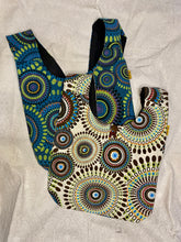 Load image into Gallery viewer, Boho Kaleidoscope Crossbody Bag-Ivory or Blue/Green