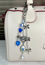 Load image into Gallery viewer, Dice and Bows Bag Charms