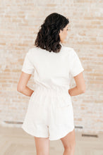 Load image into Gallery viewer, Break Point Collared Romper in Natural