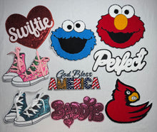 Load image into Gallery viewer, Chenille and Sequin Iron on Patches - Medium
