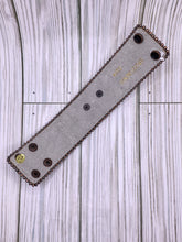 Load image into Gallery viewer, Copper Cross Cuff Bracelet - Tan