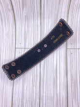 Load image into Gallery viewer, Copper Cross Cuff Bracelet - Turquoise