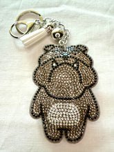 Load image into Gallery viewer, Bling Bag Charm Keychains - Cats and Dogs