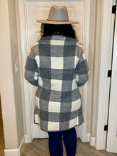 Load image into Gallery viewer, Gray and White Cardigan by Original USA