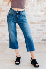 Load image into Gallery viewer, Hayes High Rise Wide Leg Crop Jeans by Judy Blue
