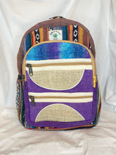 Load image into Gallery viewer, Himalayan Backpack - Purple/Blue