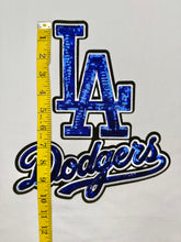 Load image into Gallery viewer, Sequin or Chenille Baseball Team Iron on Patches