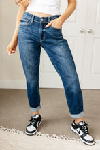 Load image into Gallery viewer, Judy Blue London Midrise Cuffed Boyfriend Jeans