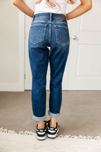 Load image into Gallery viewer, Judy Blue London Midrise Cuffed Boyfriend Jeans