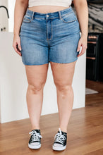 Load image into Gallery viewer, Judy Blue High Waist Shorts with Boot Stitch Design on Back Pockets