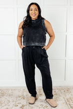 Load image into Gallery viewer, Limber Up Straight Leg Sweats in Black