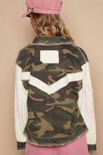 Load image into Gallery viewer, POL Camo Jacket with Thermal Sleeves and Embroidered Detail