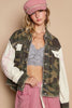 Load image into Gallery viewer, POL Camo Jacket with Thermal Sleeves and Embroidered Detail