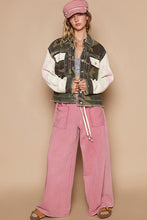 Load image into Gallery viewer, POL Camo Jacket with Thermal Sleeves and Embroidered Detail