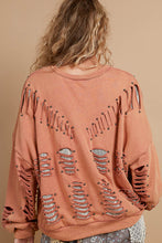 Load image into Gallery viewer, POL Cut Out Sweatshirt with Thermal Insert and Studs