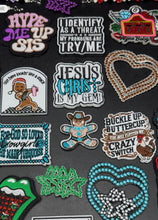 Load image into Gallery viewer, TRUCKER HAT STATION - DTF Transfer or Iron on Patches and Accessories