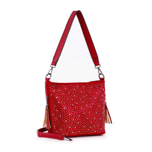 Load image into Gallery viewer, Leslie Sparkling Rhinestones Crossbody Sling