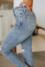 Load image into Gallery viewer, Judy Blue Rhinestone Embellishment Slim Jeans - Denim