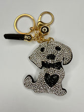 Load image into Gallery viewer, Bling Bag Charm Keychains - Cats and Dogs