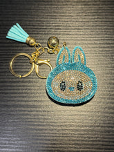Load image into Gallery viewer, Bling Labubu Bag Charm Keychains