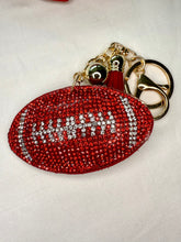 Load image into Gallery viewer, Bling Bag Charm Keychains - Cheer Theme