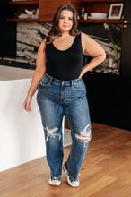 Load image into Gallery viewer, Rose High Rise 90's Straight Jeans by Judy Blue in Dark Wash