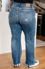 Load image into Gallery viewer, Rose High Rise 90's Straight Jeans by Judy Blue in Dark Wash