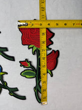Load image into Gallery viewer, Mama, Cheer Mom, Roses, Chenille and Sequins Iron on Patches