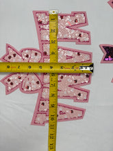 Load image into Gallery viewer, Mama, Cheer Mom, Roses, Chenille and Sequins Iron on Patches
