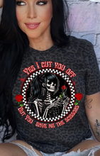 Load image into Gallery viewer, Skelly Girl and Checkered Print DTF Transfers
