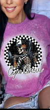 Load image into Gallery viewer, Skelly Girl and Checkered Print DTF Transfers