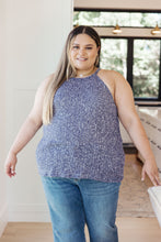 Load image into Gallery viewer, Small Talk Ribbed Halter Top