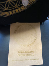 Load image into Gallery viewer, Sacred Geometry Love And Compassion Crystal Grid Crossbody Bag