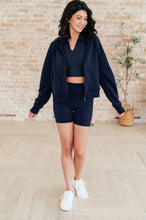 Load image into Gallery viewer, Getting Active Biker Shorts in Navy