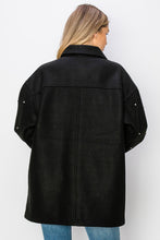 Load image into Gallery viewer, Rhinestone Embellished Black Jacket by Vocal Apparel