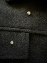Load image into Gallery viewer, Rhinestone Embellished Black Jacket by Vocal Apparel