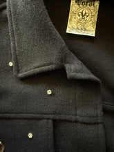 Load image into Gallery viewer, Rhinestone Embellished Black Jacket by Vocal Apparel