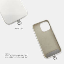 Load image into Gallery viewer, Matte Enamel Phone Chain Wristlet - Black